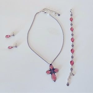 Brighton Necklace, Bracelet, and Earings